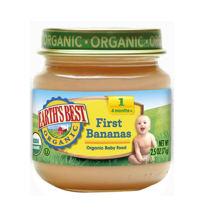 EB Baby Food 1st Bananas 2.5oz EB Baby Food 1st Bananas 2.5oz