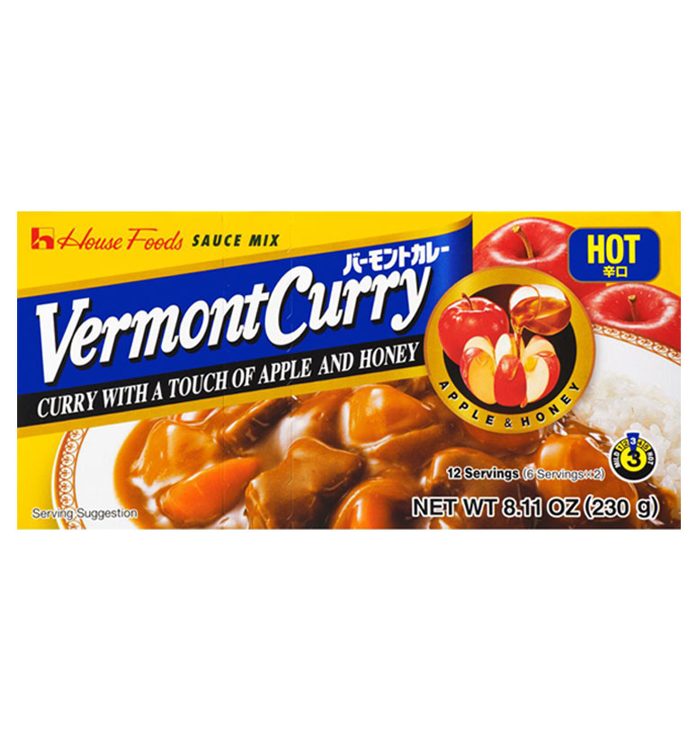 House Foods Vermont Curry Hot 230g
